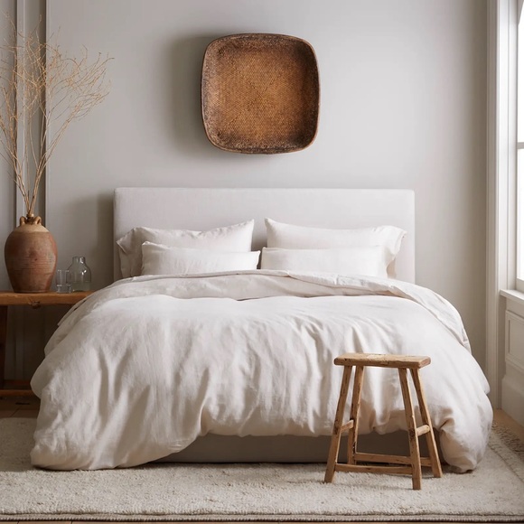 Quince european linen duvet set queen nwot - Picture 2 of 6